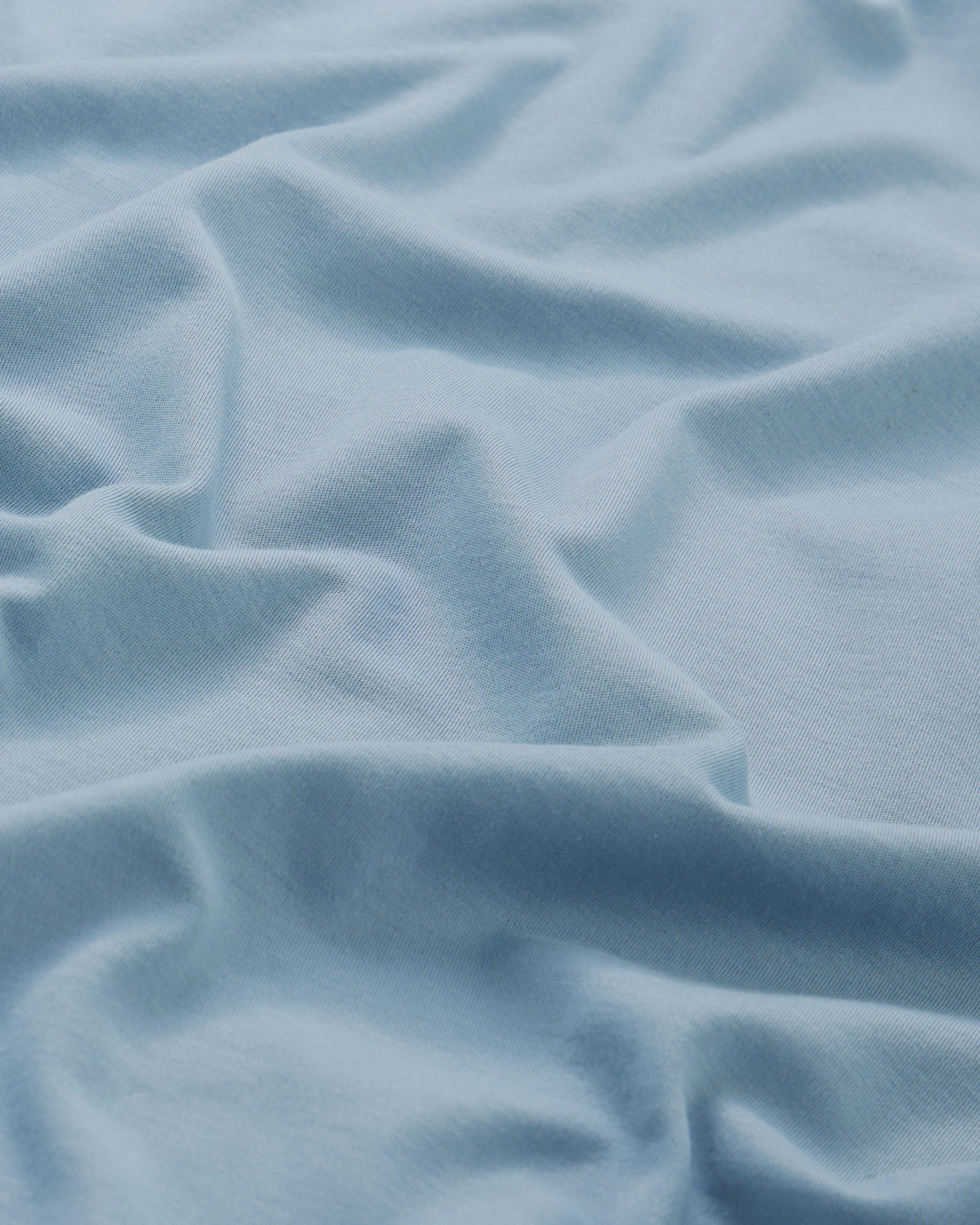Men's Pima Crewneck Tee in Anchor Blue - Image 4