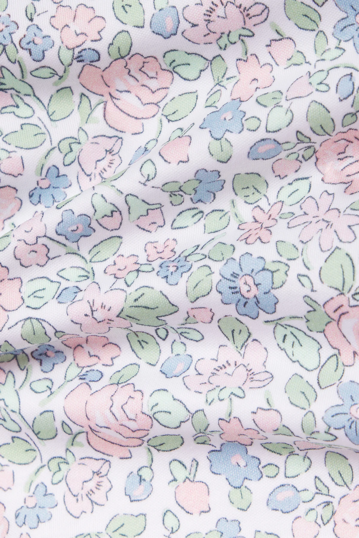Kids Long-Long Set in English Rose Elizabeth Floral - Image 4
