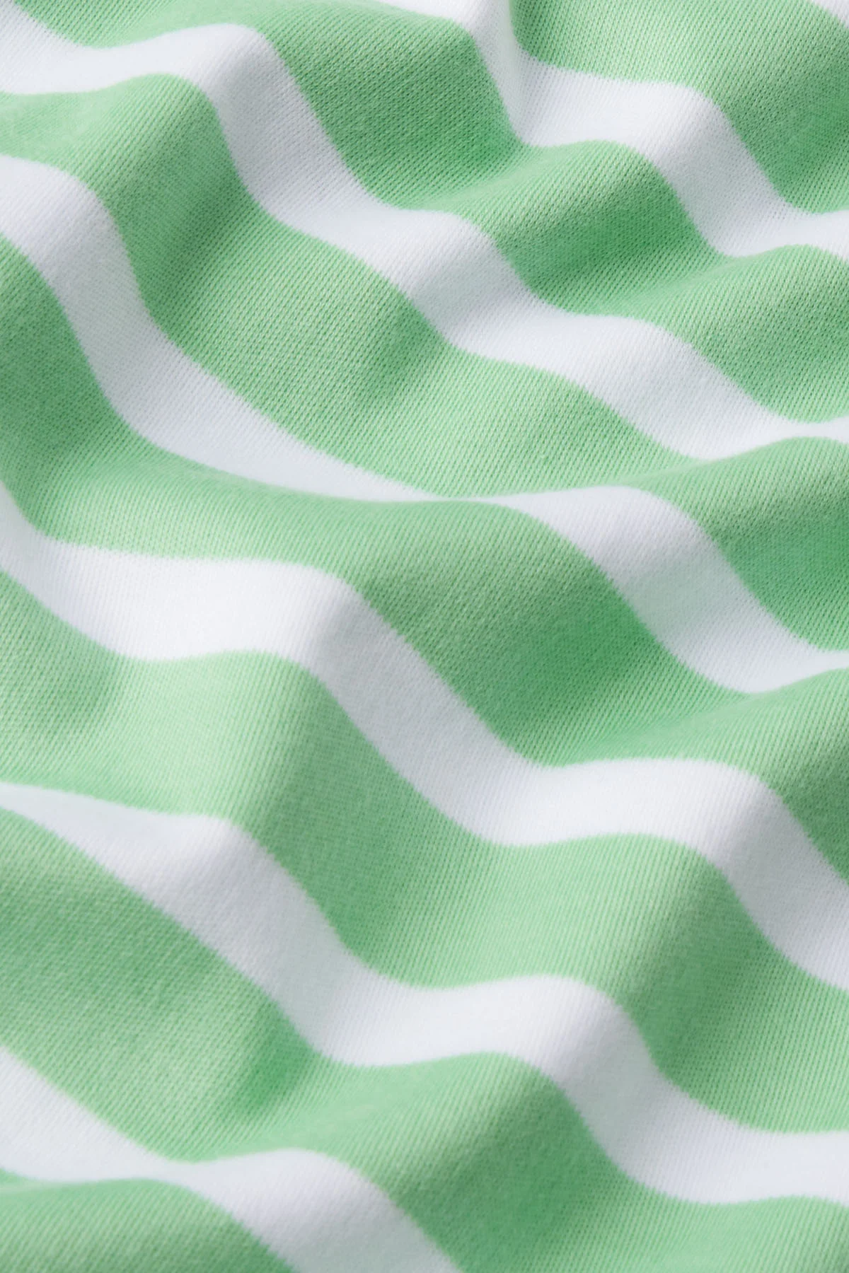 Kids Long-Long Set in Field Green Hull Stripe - Image 4