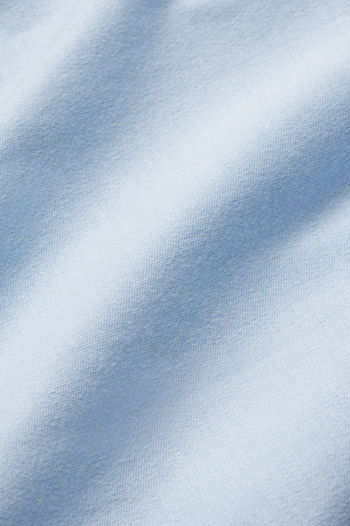Maternity Pima Pleat Neck Nightgown in French Blue - Image 4