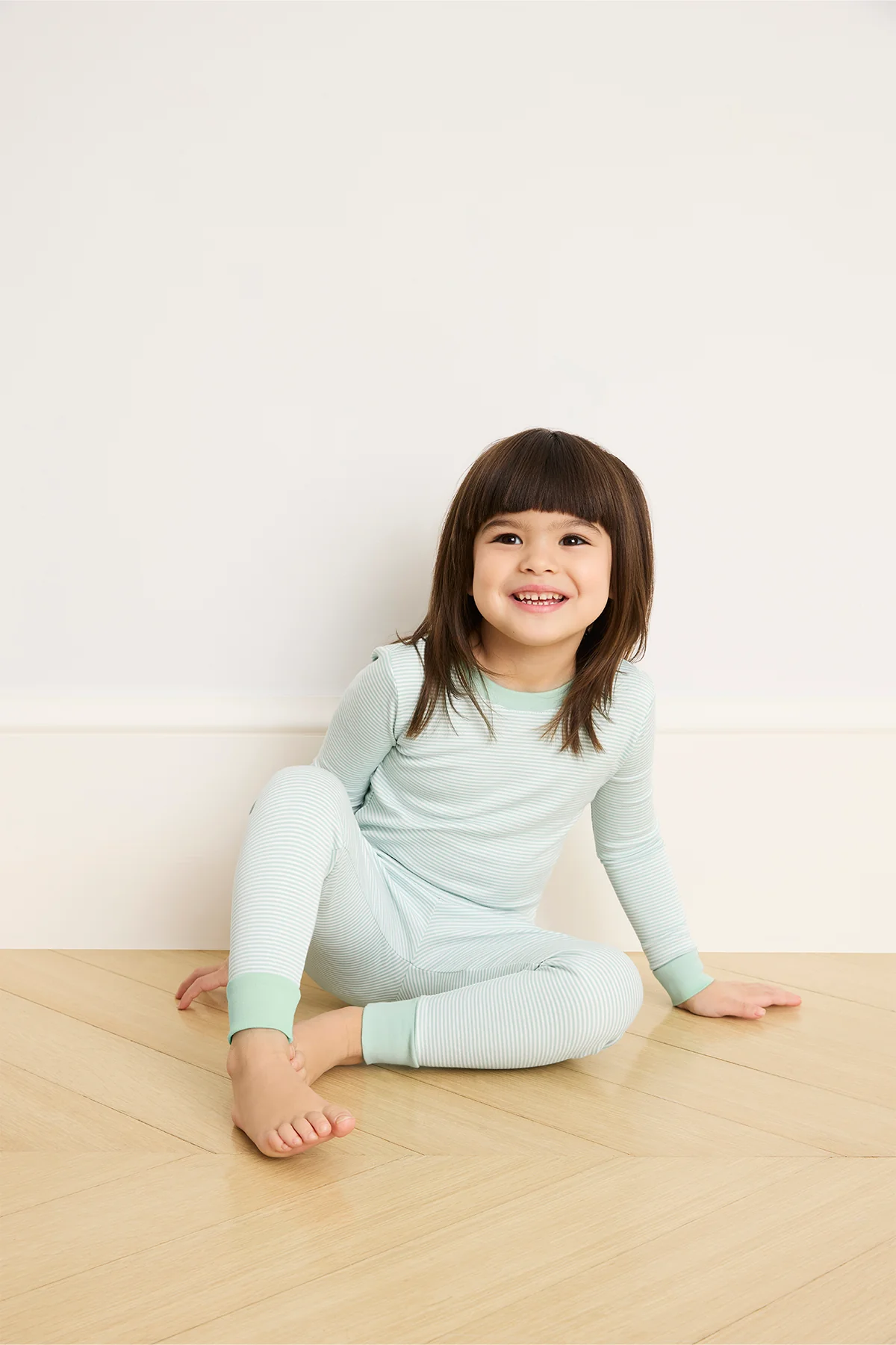 Kids Long-Long Set in Parisian Green - Image 4