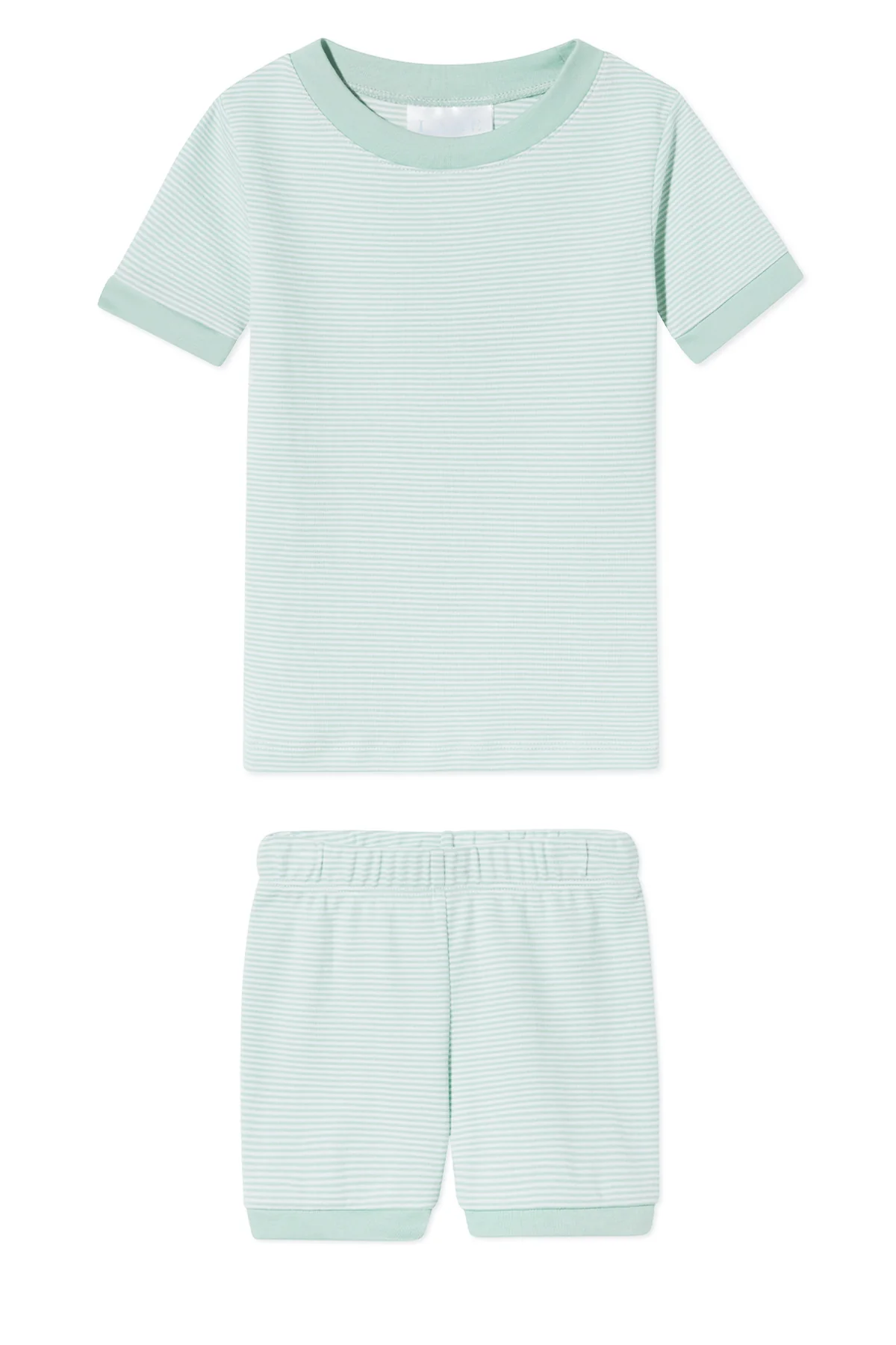 Kids Shorts Set in Parisian Green