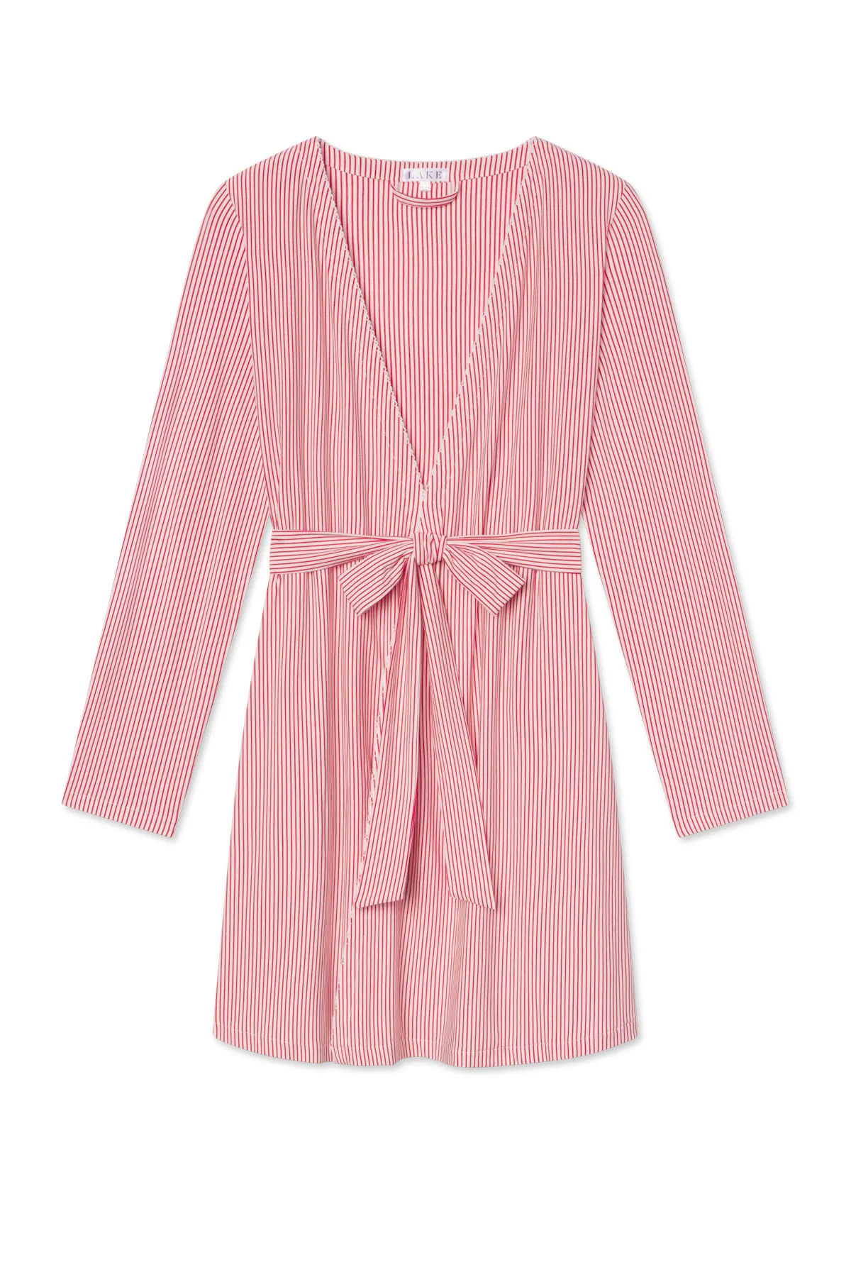 DreamModal™ Short Robe in Ski Patrol Stripe