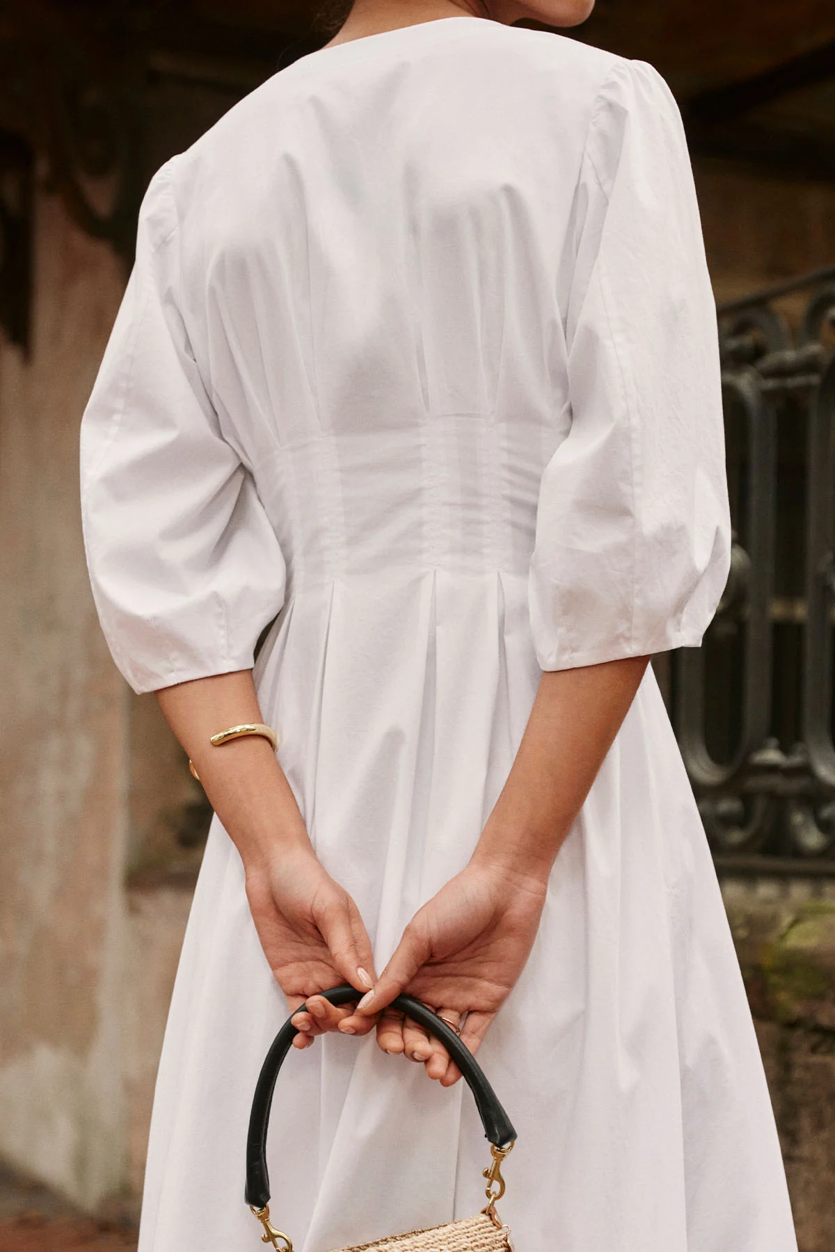 Sunday Dress in White - Image 4